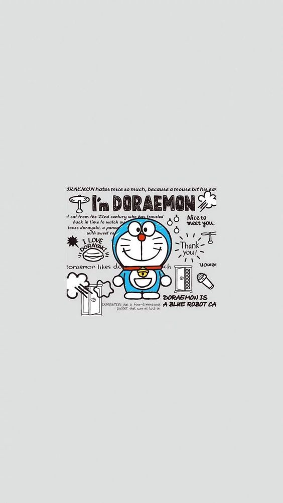 Doraemon Wallpaper Kartun Keren Cute Phone Aesthetic
