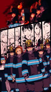 Fire Force Wallpaper Phone 4K Anime