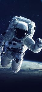 Astronot Wallpaper iPhone 4K HD